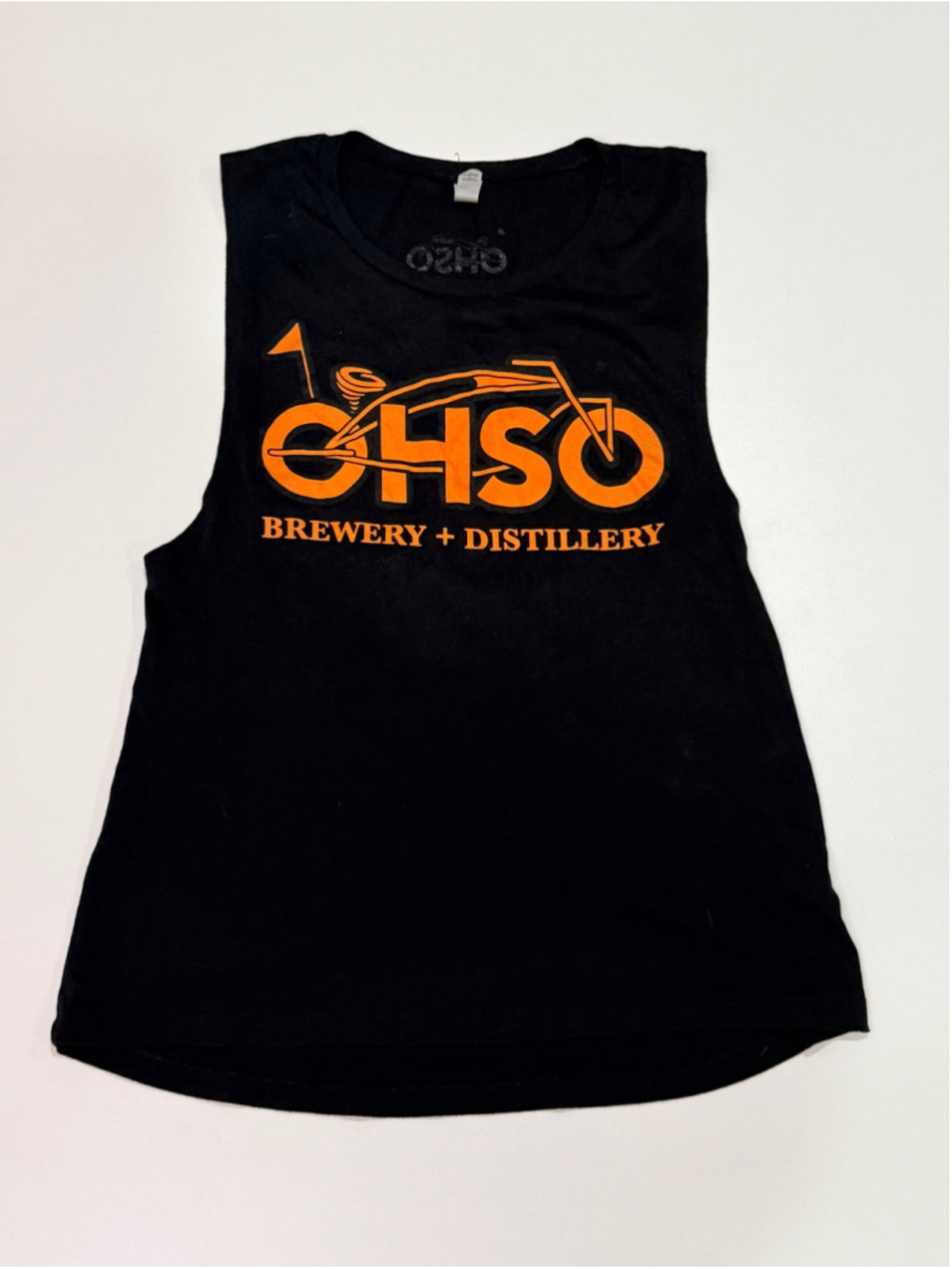 O.H.S.O. Brewery + Distillery Graphic Tank Top Size L b2